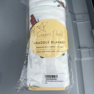 Copper Pearl Airplane Swaddle